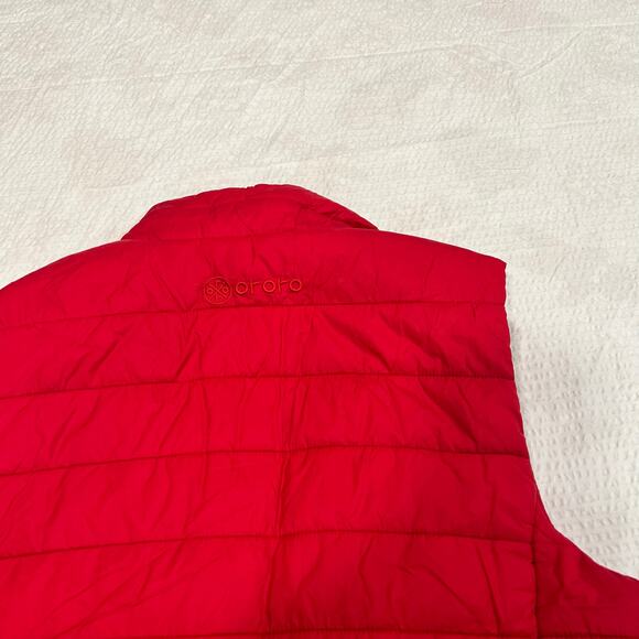 Ororo red puffer vest S women - Picture 12 of 12